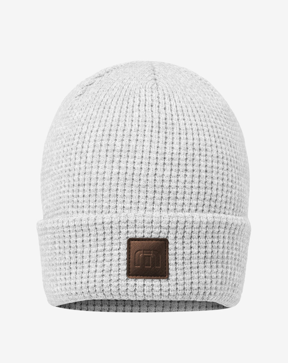 Cloud Waffle Beanie Heather Grey | Travis Mathew