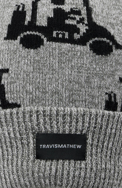 Mapes Beanie Heather Grey | Travis Mathew