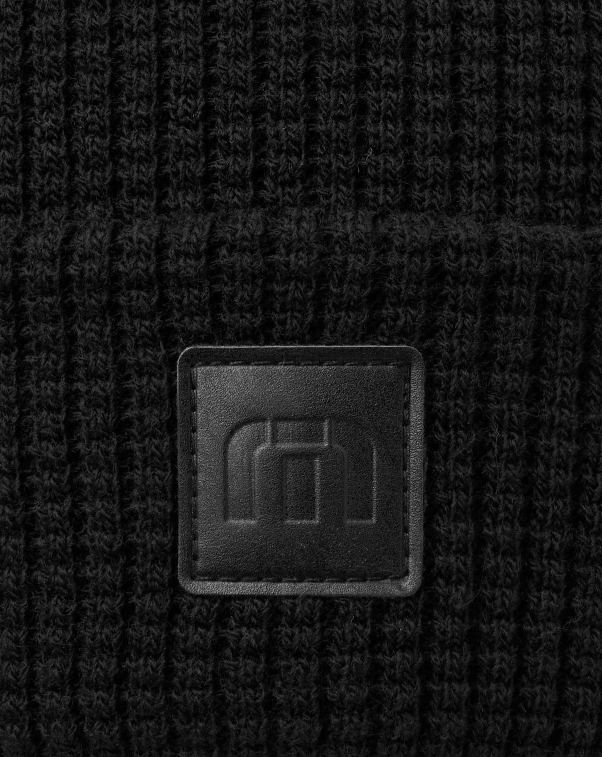 Cloud Waffle Beanie Black | Travis Mathew