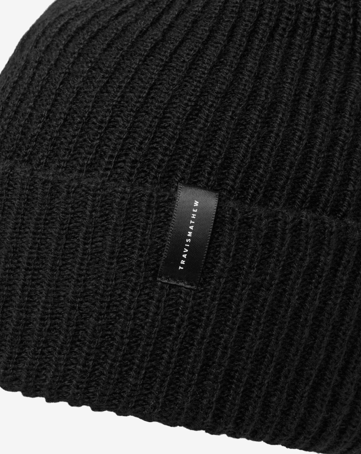 Meadow Beanie Black | Travis Mathew
