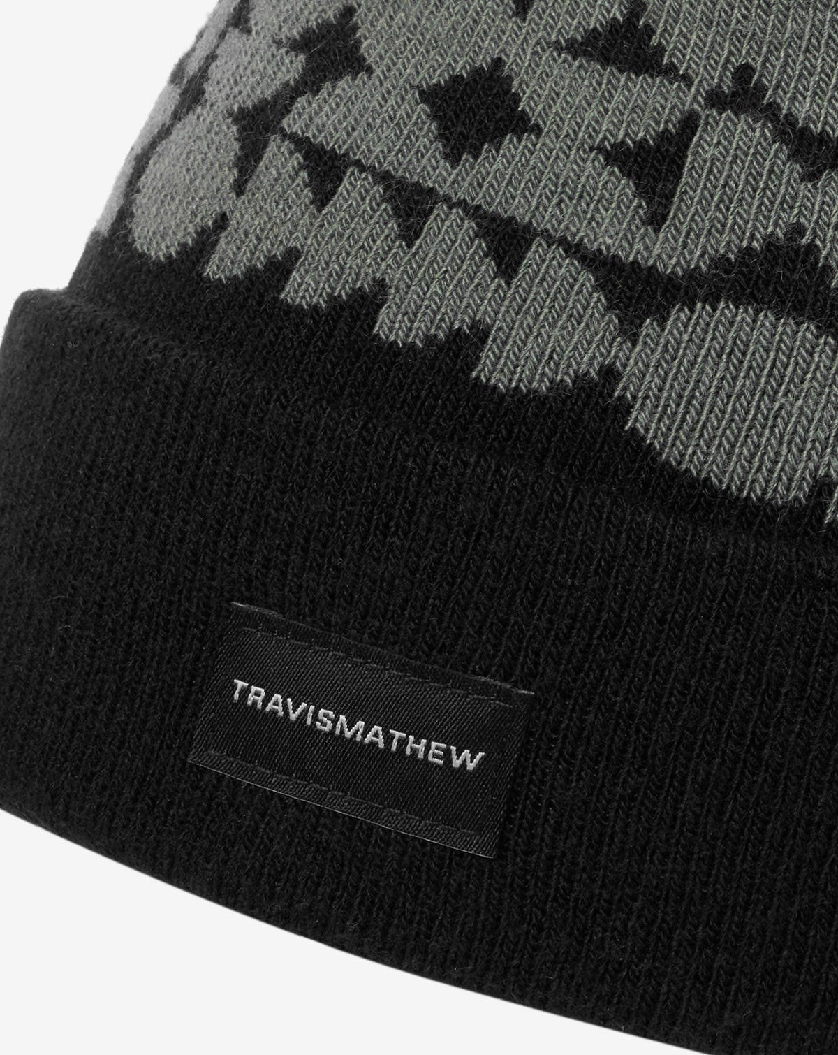 London Air Beanie Dark Olive | Travis Mathew