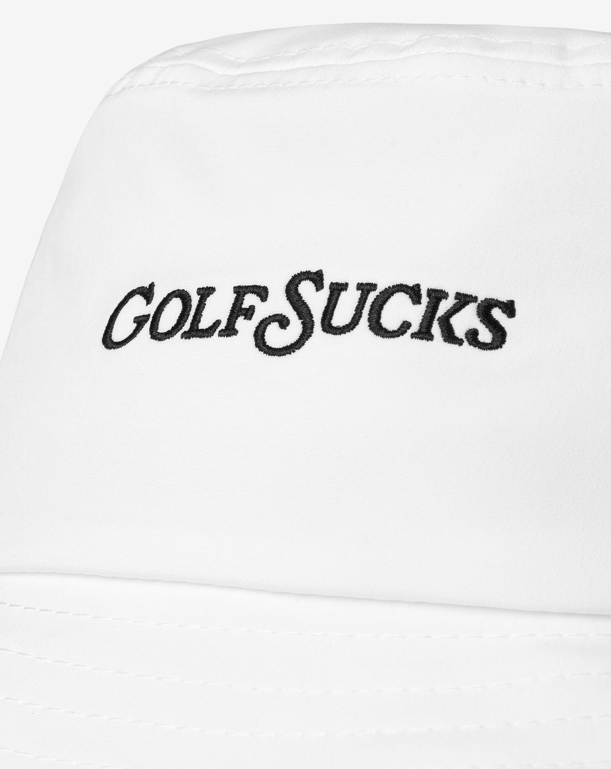 Golf Sucks Bucket Hat White | Travis Mathew