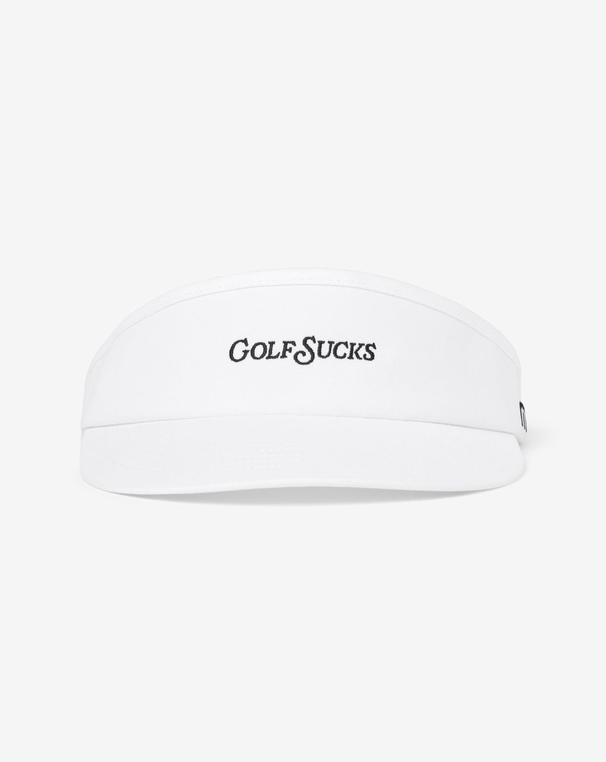 Golf Sucks Visor White | Travis Mathew