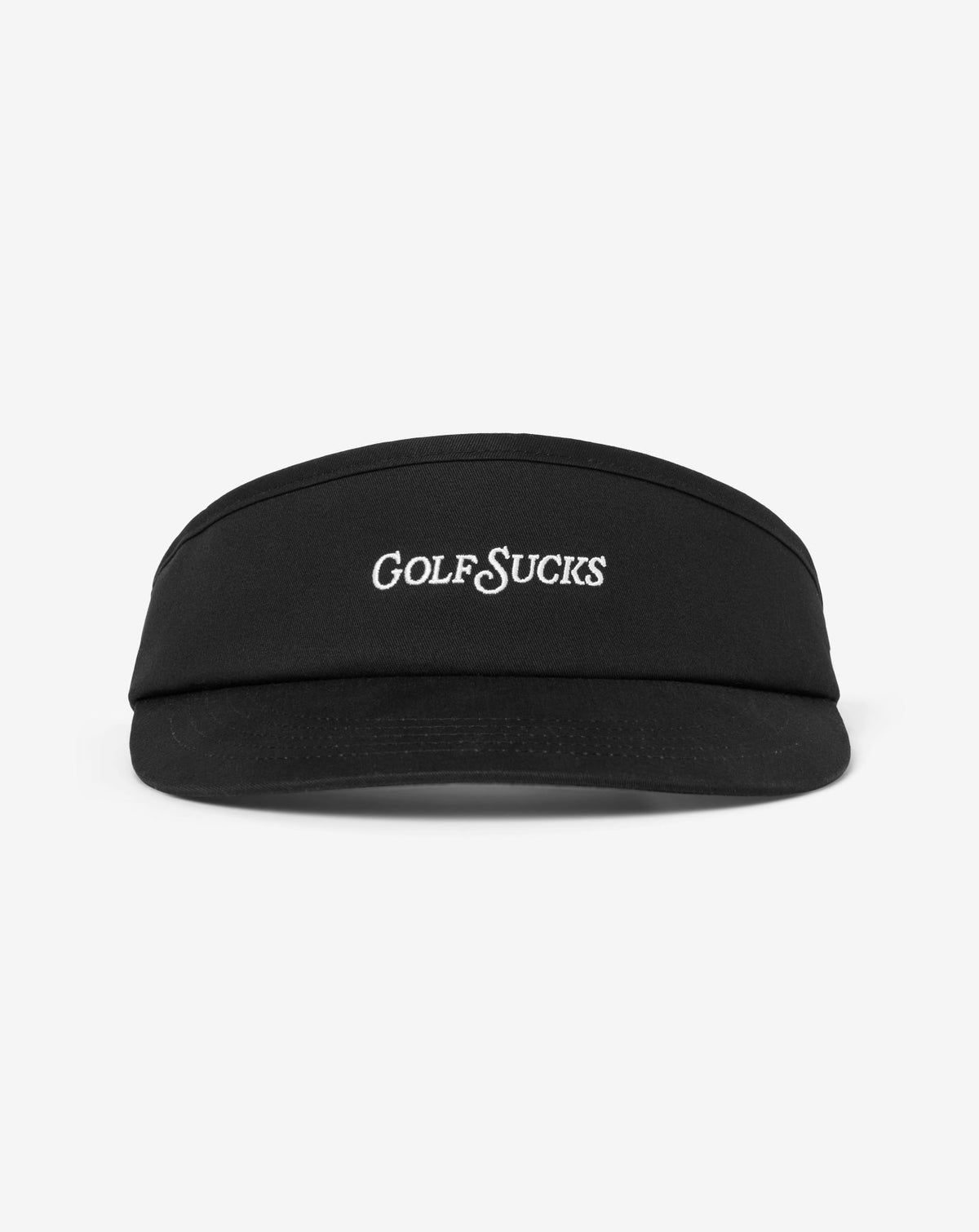 Golf Sucks Visor Black | Travis Mathew