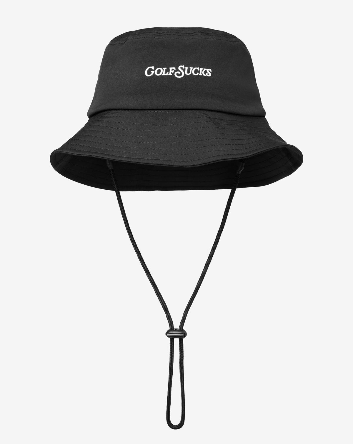 Golf Sucks Bucket Hat Black | Travis Mathew