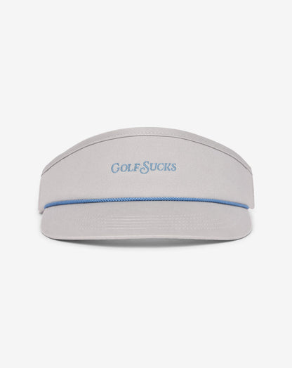 Weekend Agenda Visor Heather Grey | Travis Mathew