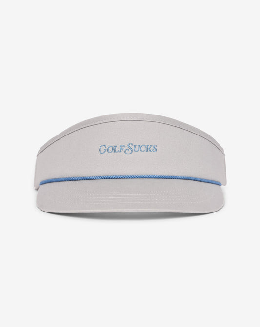 Weekend Agenda Visor Heather Grey | Travis Mathew