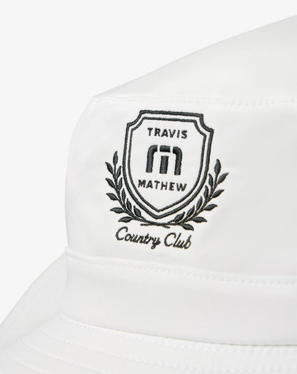 Local Favorite Bucket Hat White | Travis Mathew