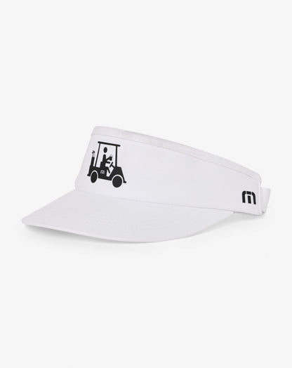 Mapes Visor White | Travis Mathew