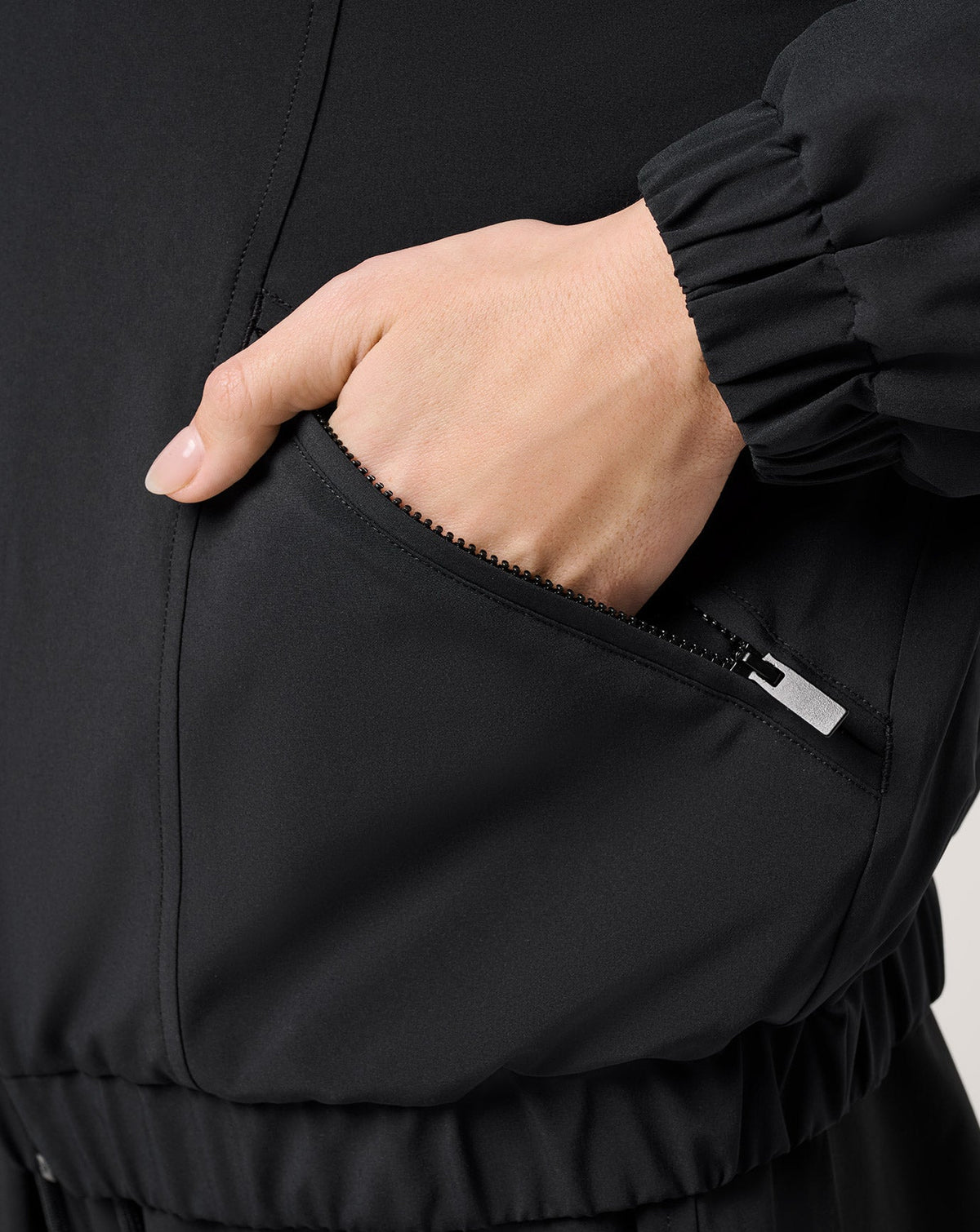 BreezeBlend Travel Day Jacket Black | Travis Mathew