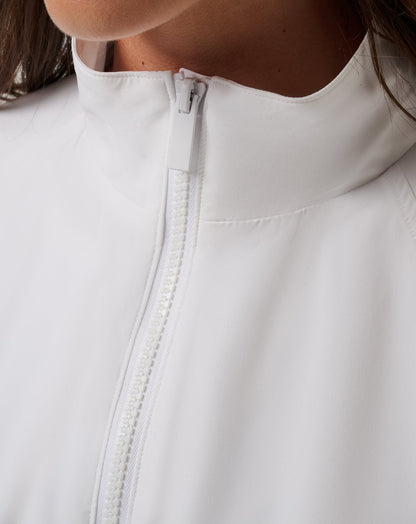 BreezeBlend Travel Day Jacket White | Travis Mathew