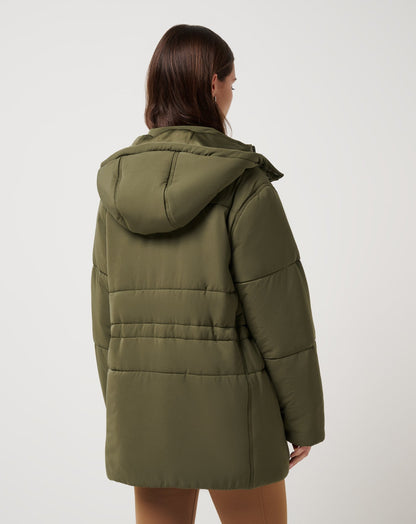 Mont Blanc Hood Puffer Grape Leaf | Travis Mathew