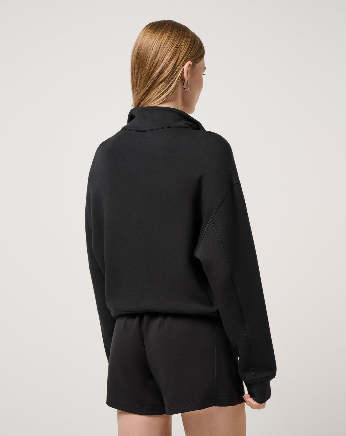 Skyloft Soft Half Zip 2.0 Black | Travis Mathew