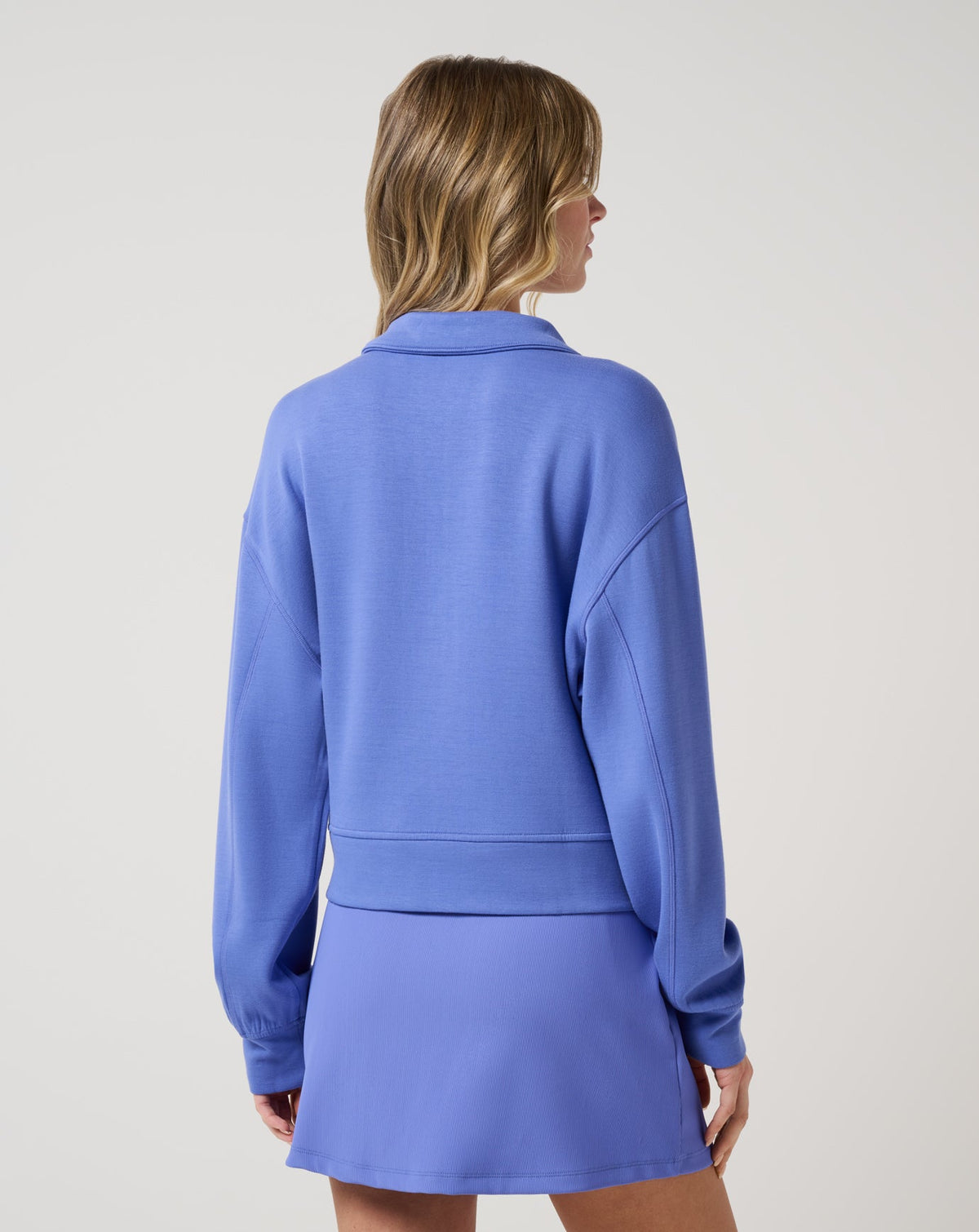 Skyloft Soft Half Zip 2.0 Baja Blue | Travis Mathew