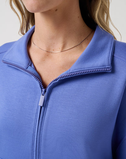 Skyloft Soft Half Zip 2.0 Baja Blue | Travis Mathew