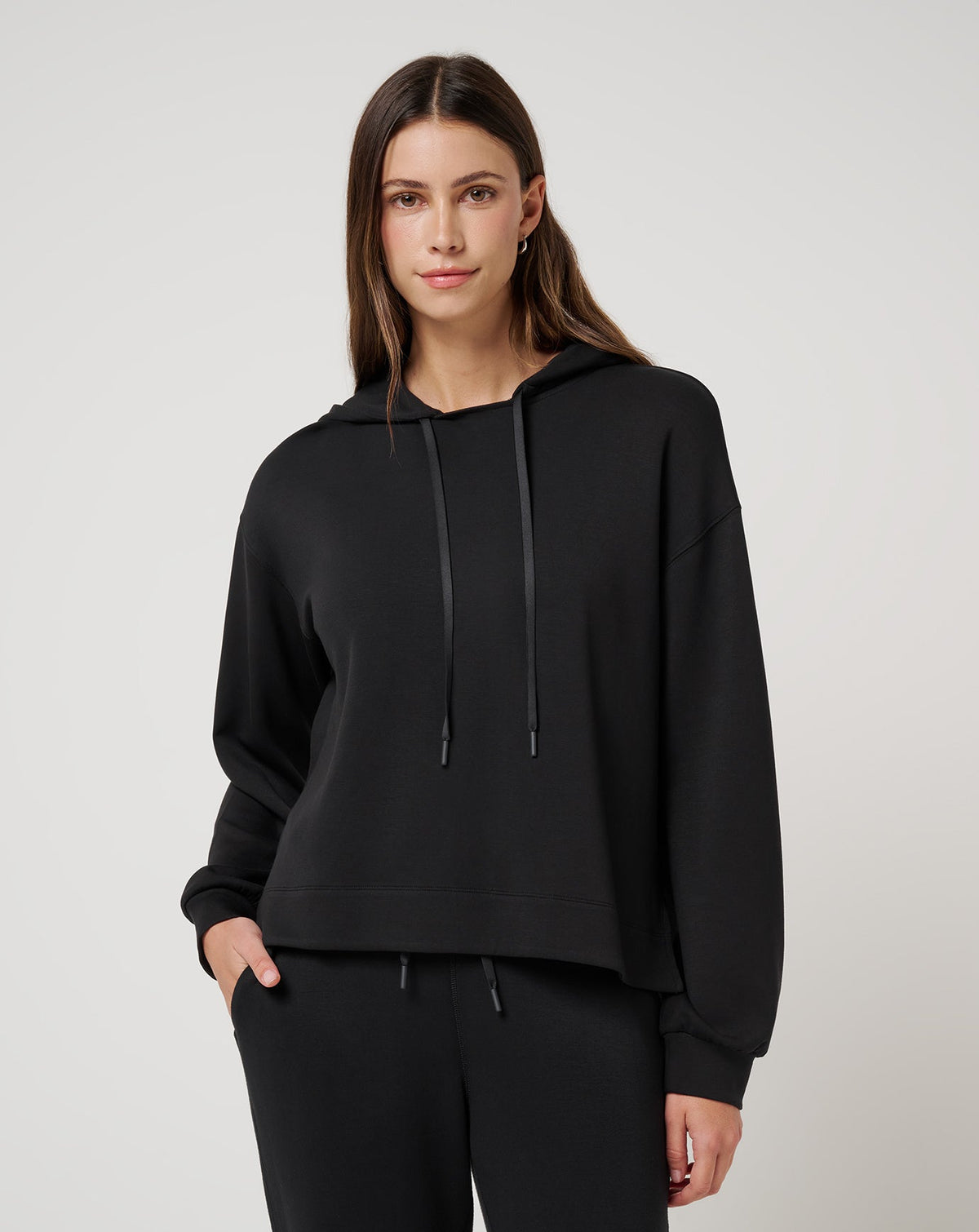 Skyloft Soft Hoodie Black | Travis Mathew