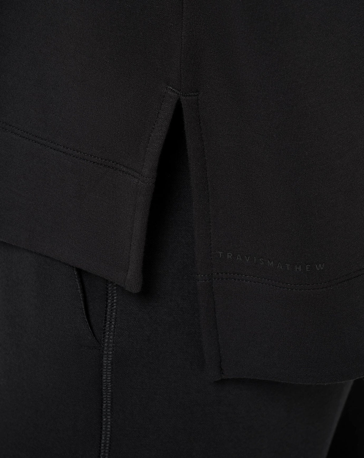 Skyloft Soft Hoodie Black | Travis Mathew