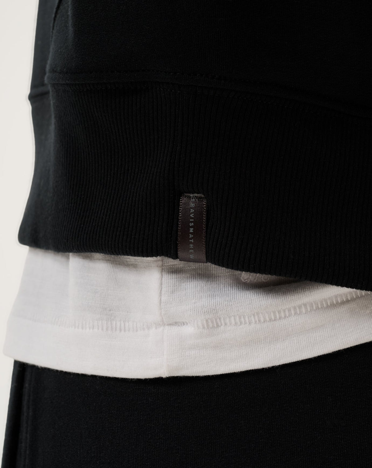 Cloud Terry Crew Black | Travis Mathew