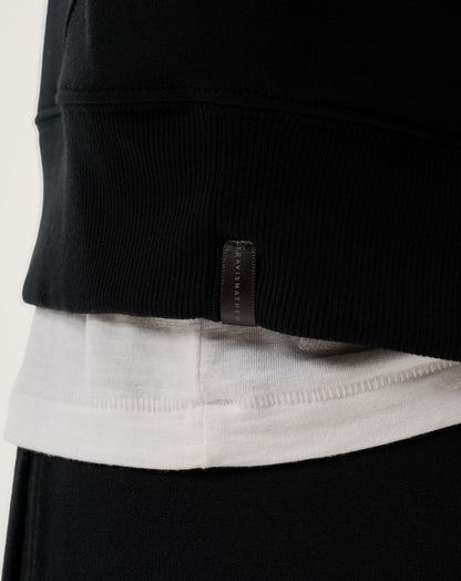 Cloud Terry Crew Black | Travis Mathew