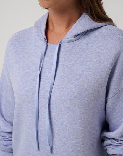 Skyloft Soft Hoodie Heather Soft Blue | Travis Mathew