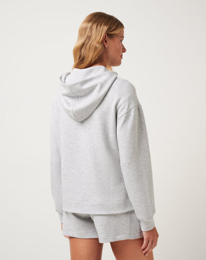 Skyloft Soft Hoodie Heather Light Grey | Travis Mathew