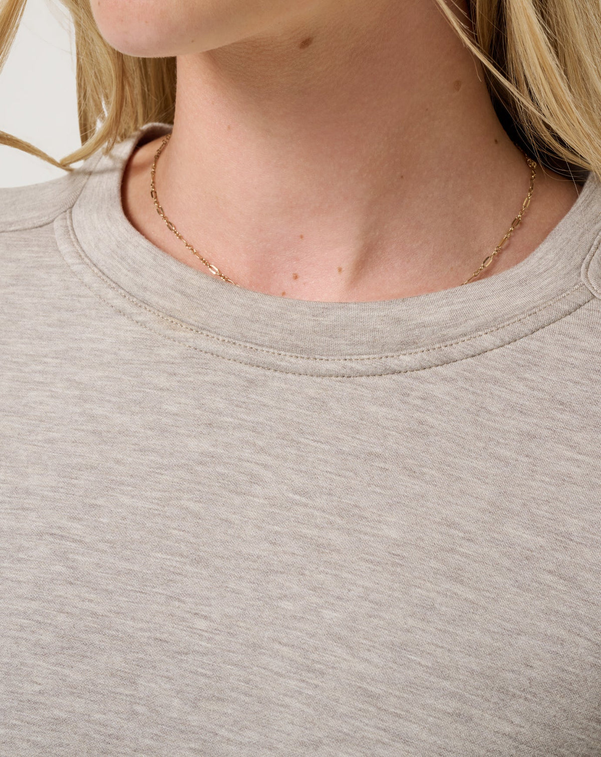Cloudscape Pullover Heather Savannah Tan | Travis Mathew