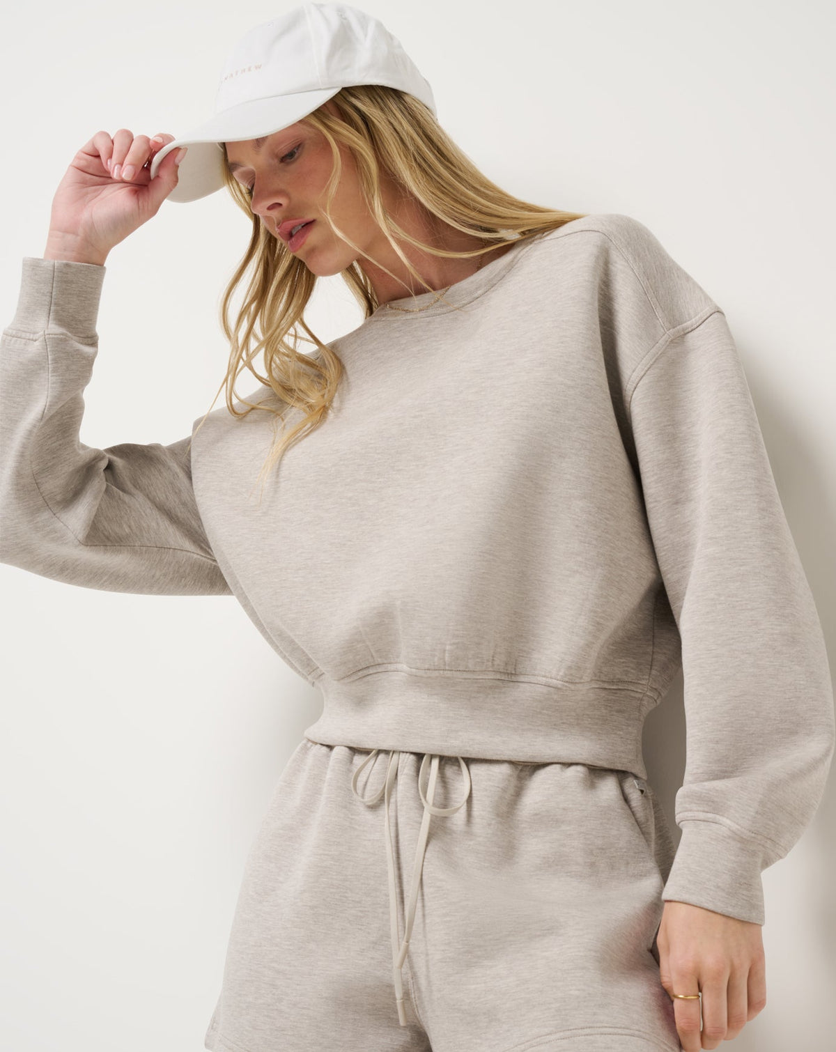Cloudscape Pullover Heather Savannah Tan | Travis Mathew