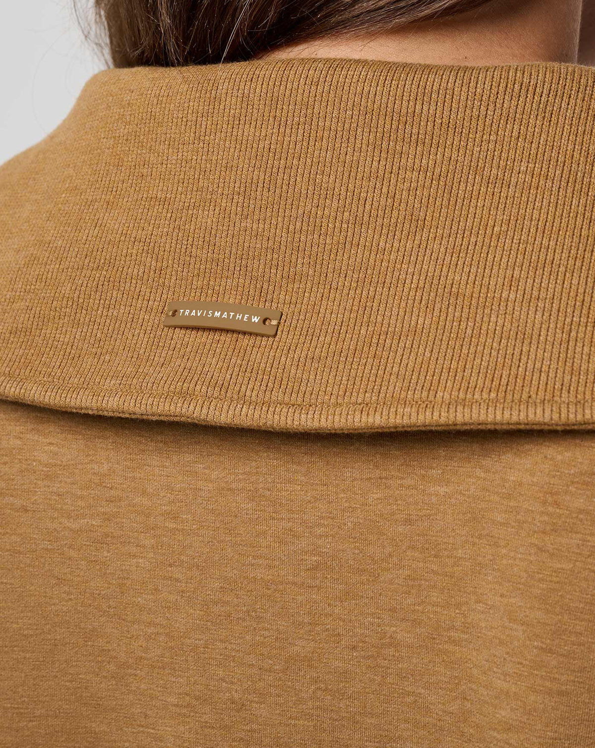 Save The Day Cloud Half Zip 2.0 Heather Spice | Travis Mathew