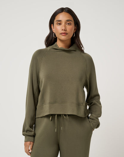 Skyloft Soft Funnel Neck Grape Leaf | Travis Mathew