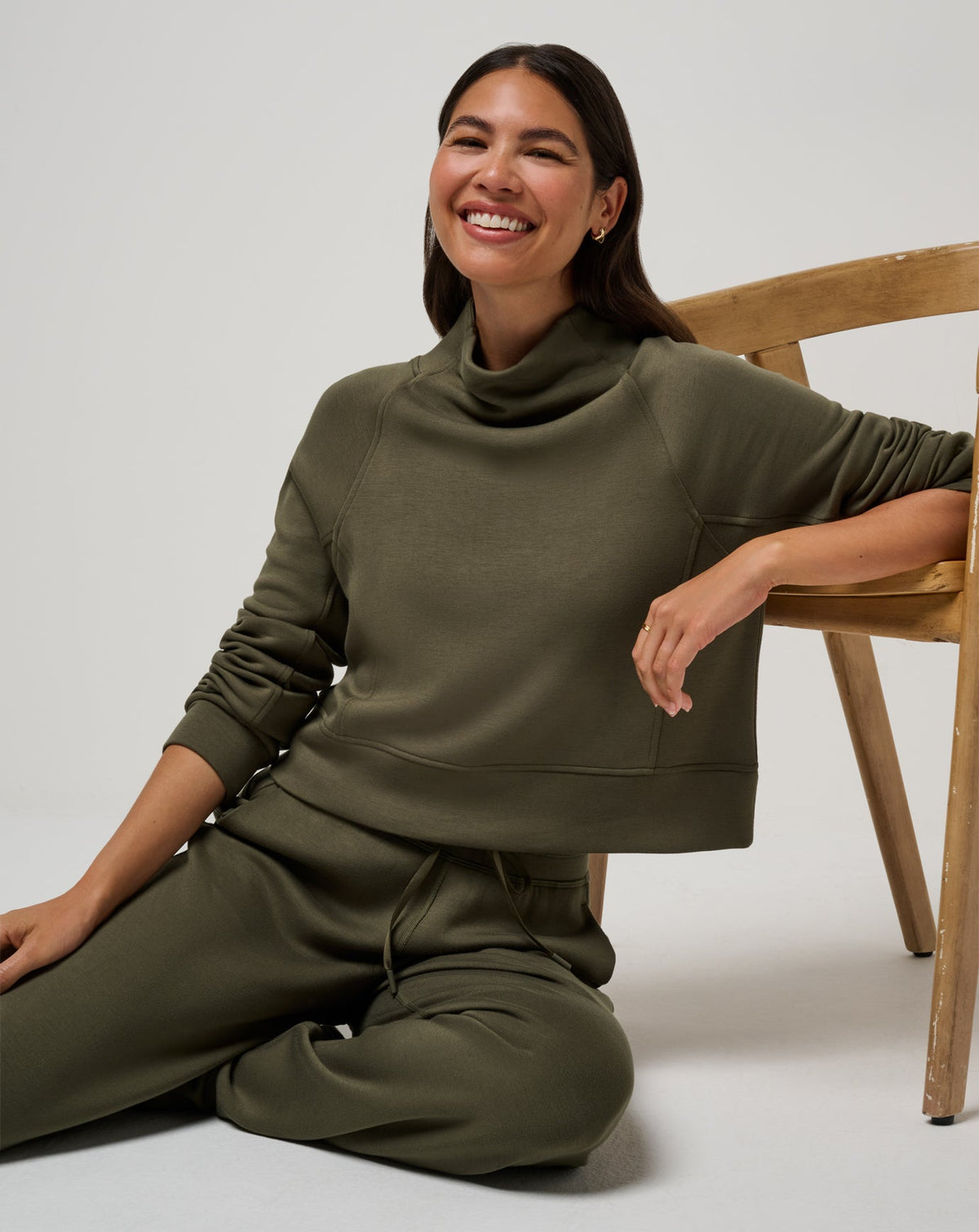 Skyloft Soft Funnel Neck Grape Leaf | Travis Mathew