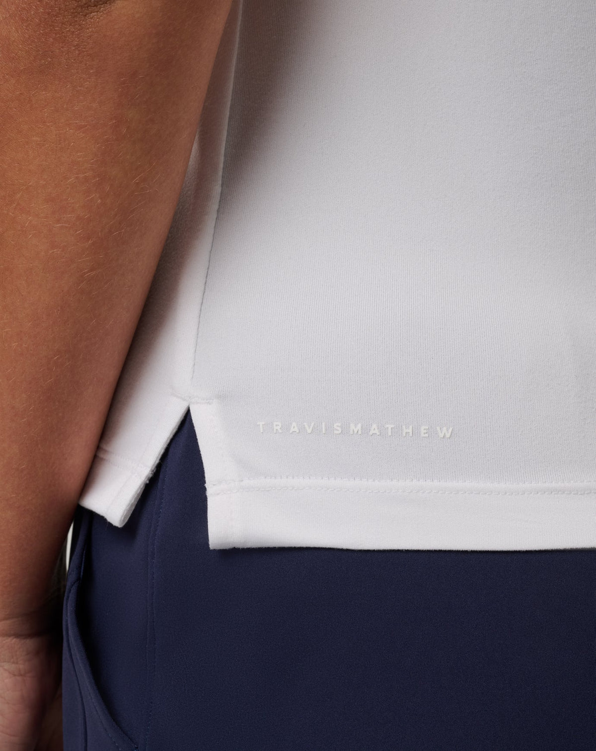 Skyloft Light Sleeveless Polo White | Travis Mathew