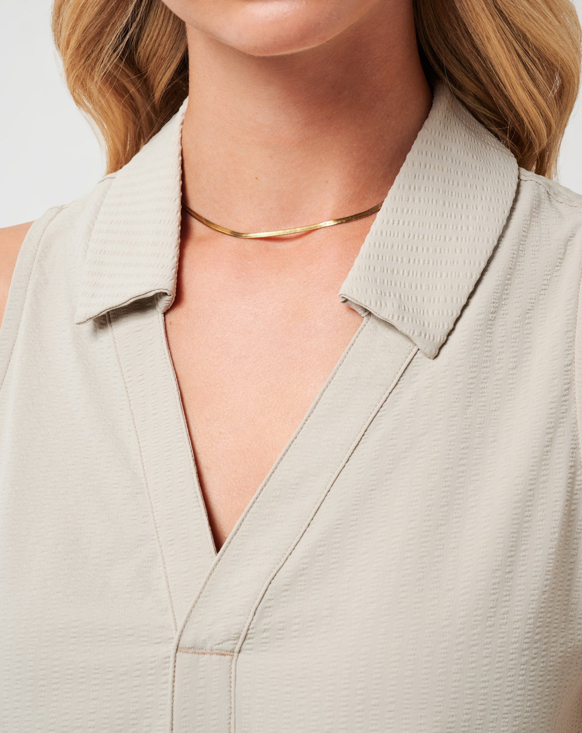 Timeless Breezeblend Polo Island Fossil | Travis Mathew