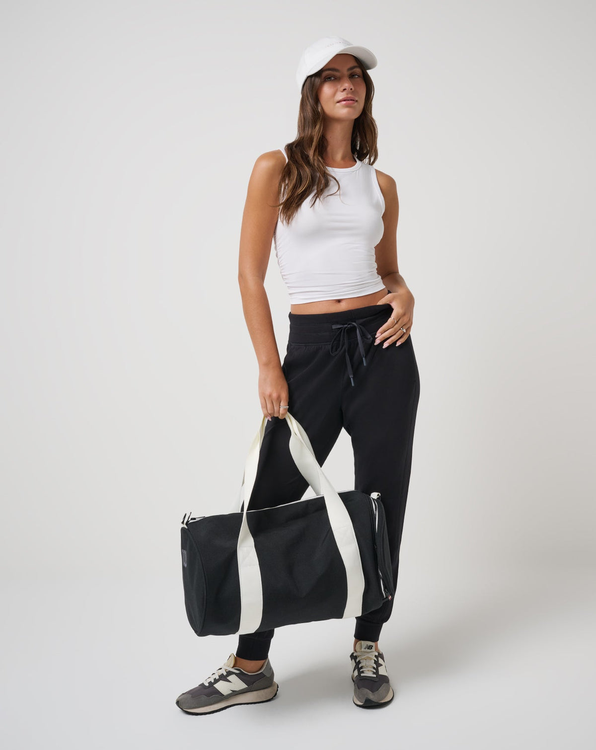 Skyline Jersey Tank White | Travis Mathew