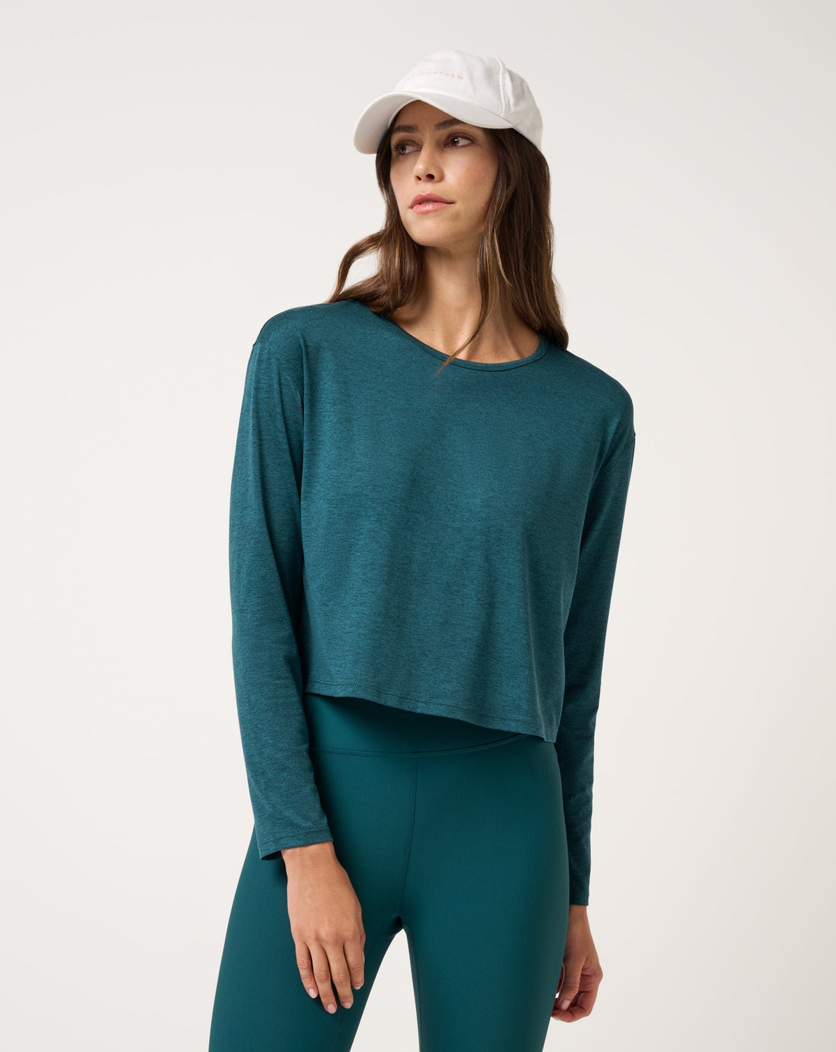 Skyloft Light Celestia Top Heather Dark Sea | Travis Mathew