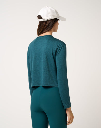 Skyloft Light Celestia Top Heather Dark Sea | Travis Mathew
