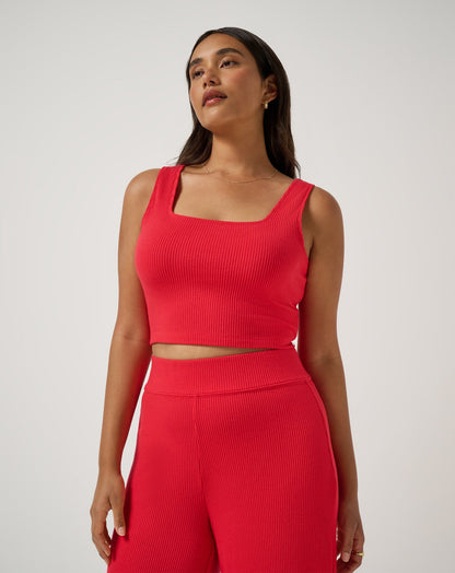 Evening Retreat Tank Tomato | Travis Mathew