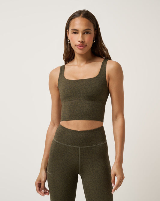 Moveknit Printed Tank Grape Leaf Multi | Travis Mathew