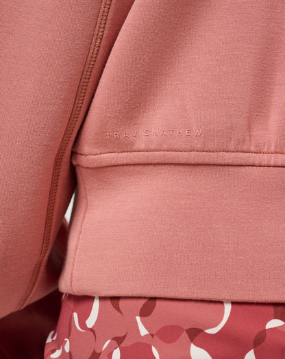 Skyloft Soft Echo Half Zip Brick Dust | Travis Mathew