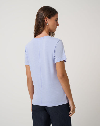 Cloud Jersey Tee Soft Blue | Travis Mathew