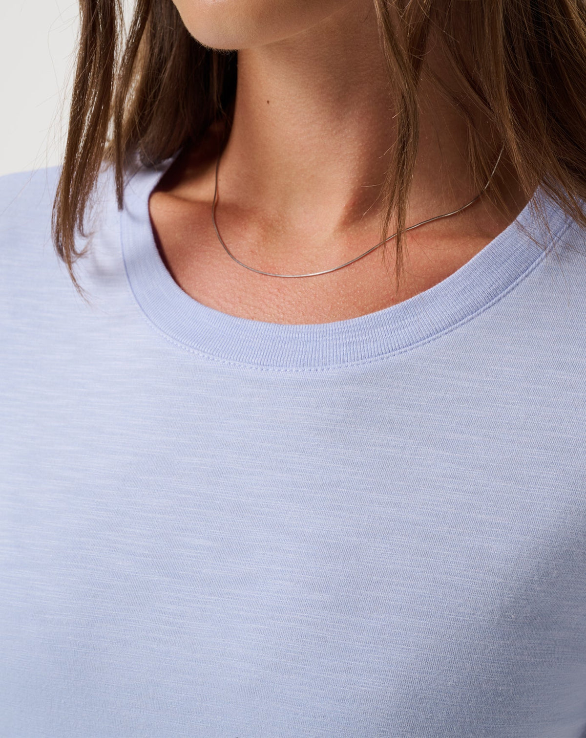 Cloud Jersey Tee Soft Blue | Travis Mathew