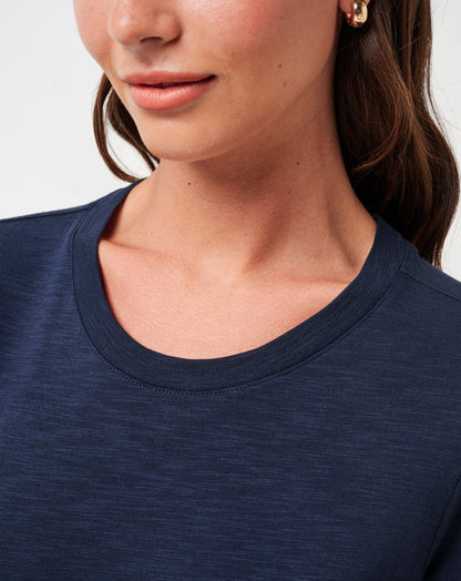 Cloud Jersey Tee Navy Blazer | Travis Mathew