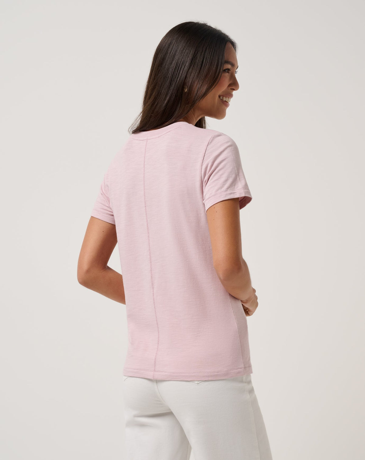Cloud Jersey Tee Violet Ice | Travis Mathew