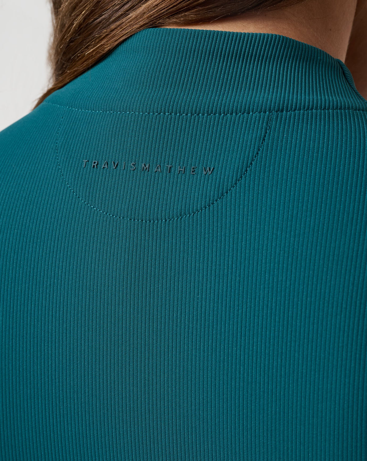 Moveknit Rib Limitless Top Dark Sea | Travis Mathew