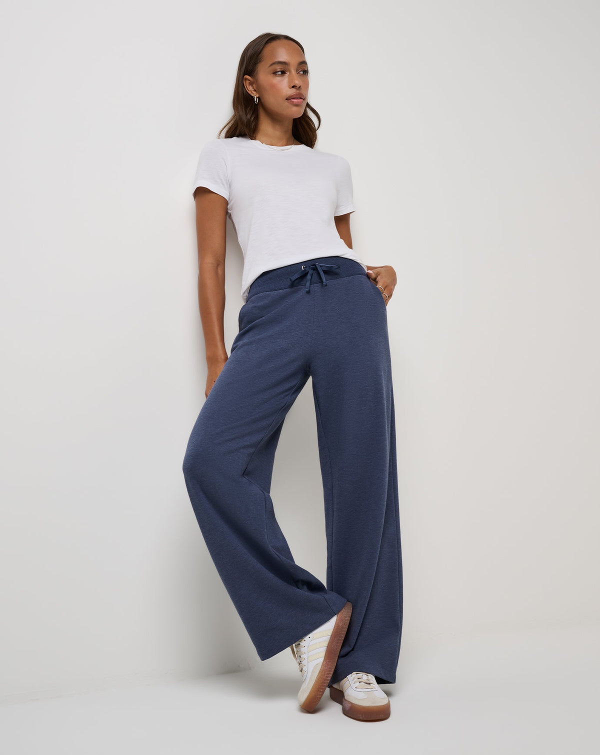 Save The Day 2.0 Cloud Pant Heather Navy Blazer | Travis Mathew