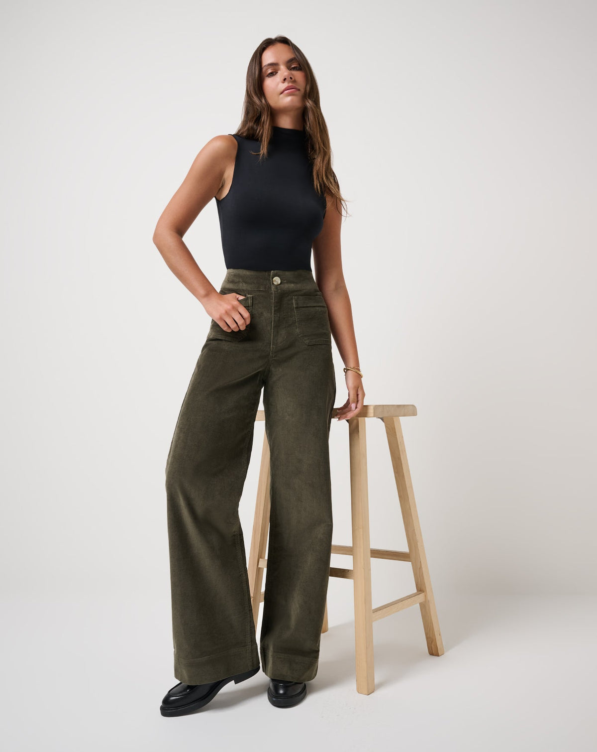 Everyday Cord Long Pant Grape Leaf | Travis Mathew