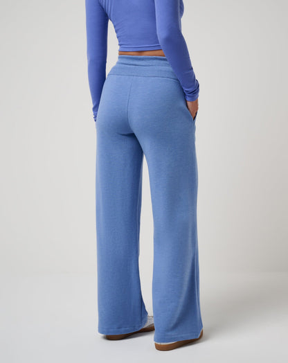 Save The Day 2.0 Cloud Pant Heather Baja Blue | Travis Mathew