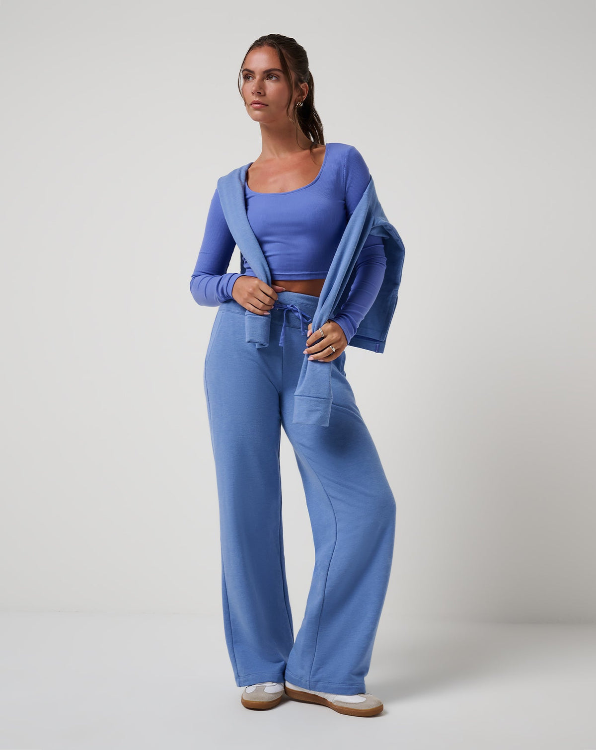 Save The Day 2.0 Cloud Pant Heather Baja Blue | Travis Mathew