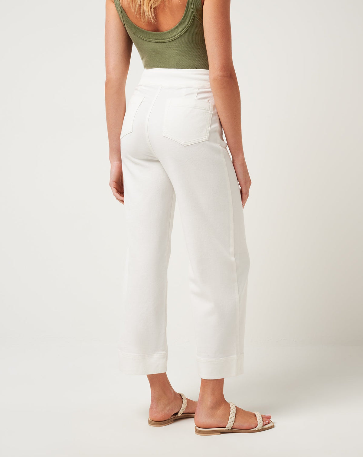 Everyday Ankle Pant White | Travis Mathew