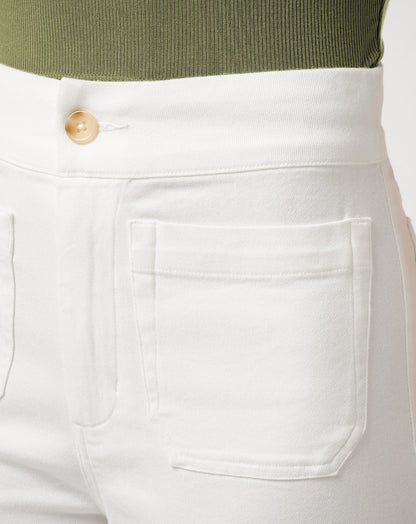 Everyday Ankle Pant White | Travis Mathew