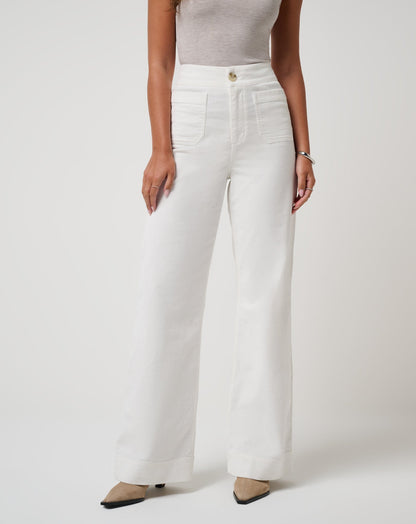 Everyday Cord Long Pant Snow White | Travis Mathew
